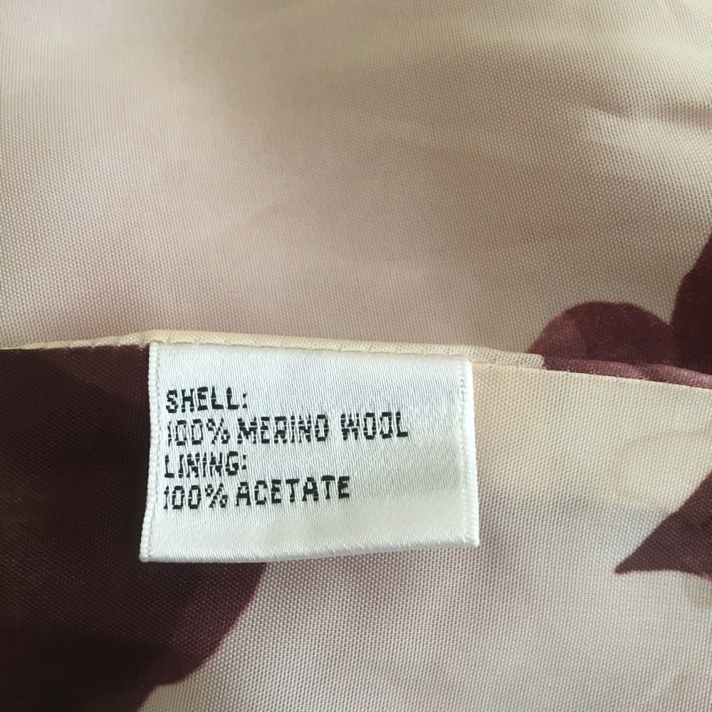 Talbots Like New Double Breasted Raspberry Color … - image 4